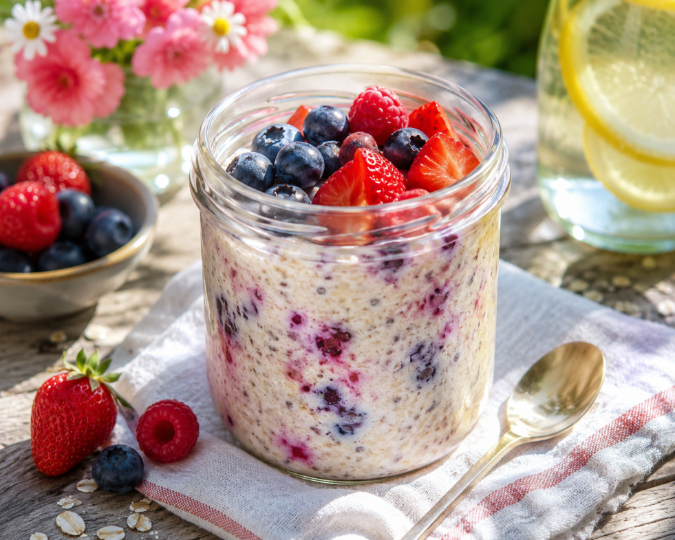 Overnight-Oats-mit-Beeren