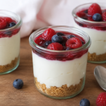 Cheesecake im Glas cremig, fruchtig und lecker